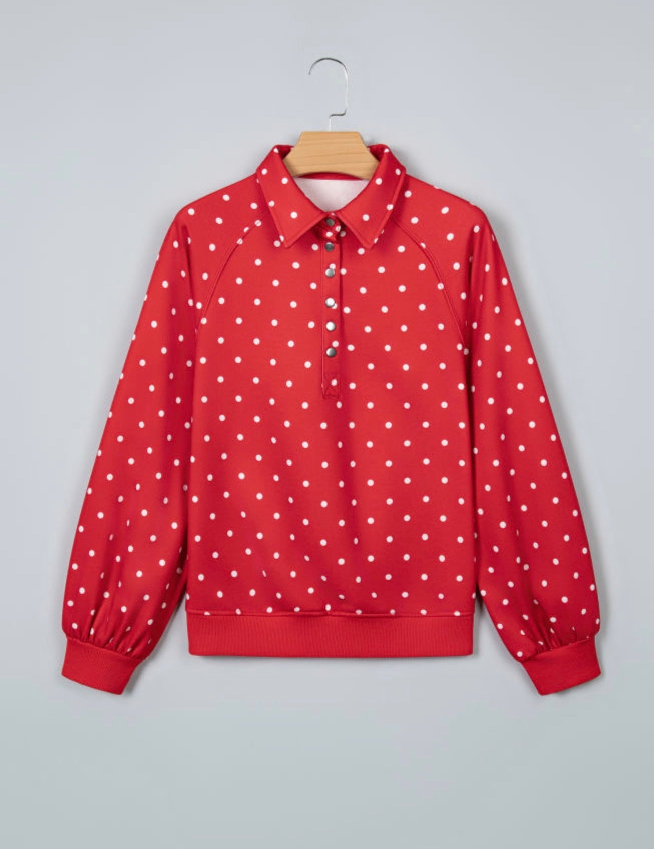 Polka Dot Pullover