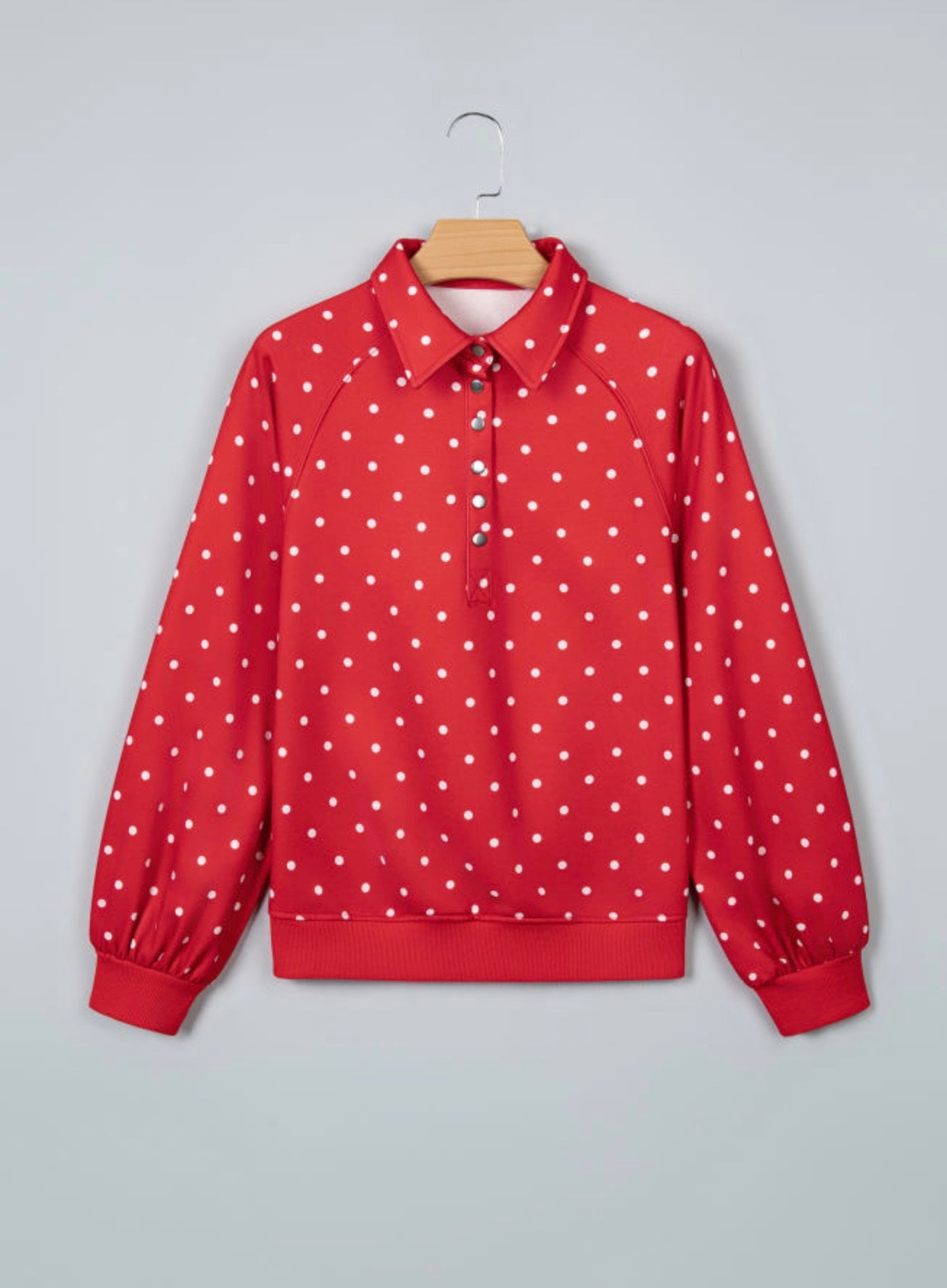 Polka Dot Pullover