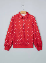 Polka Dot Pullover