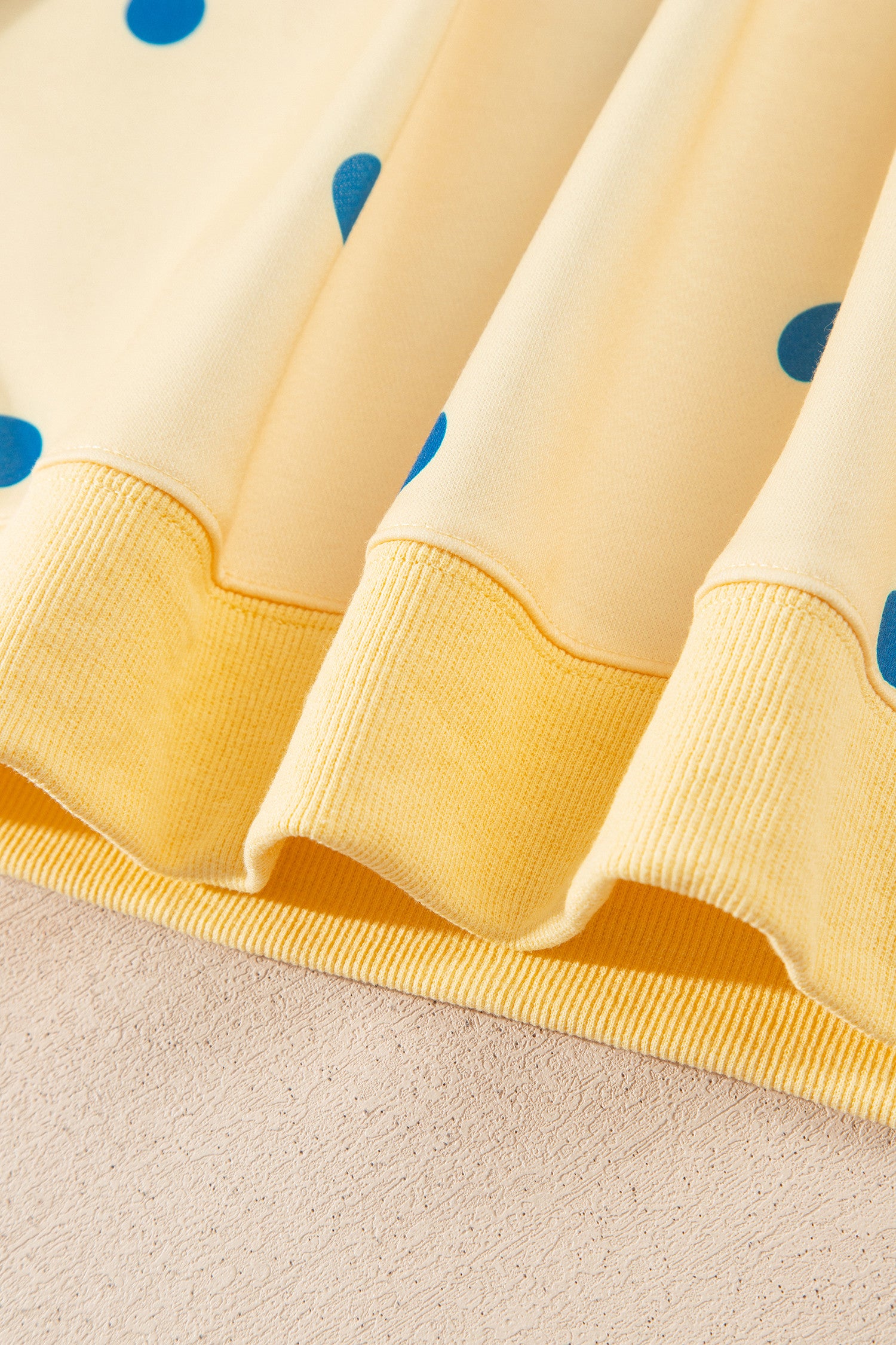 Yellow Polka Dot Loose Set