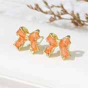 Mini Bow Stud Earrings