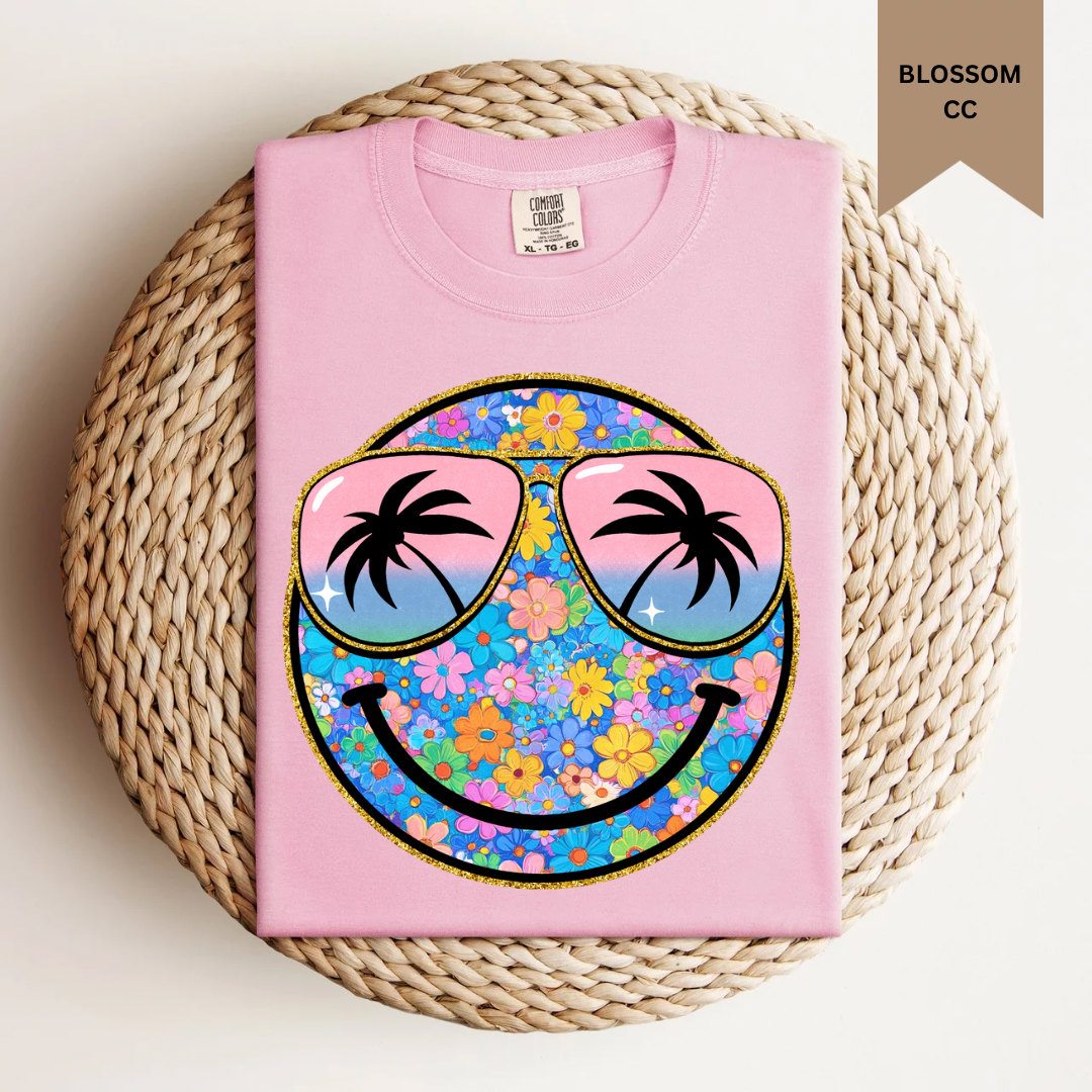 Floral Sunnies Tee.