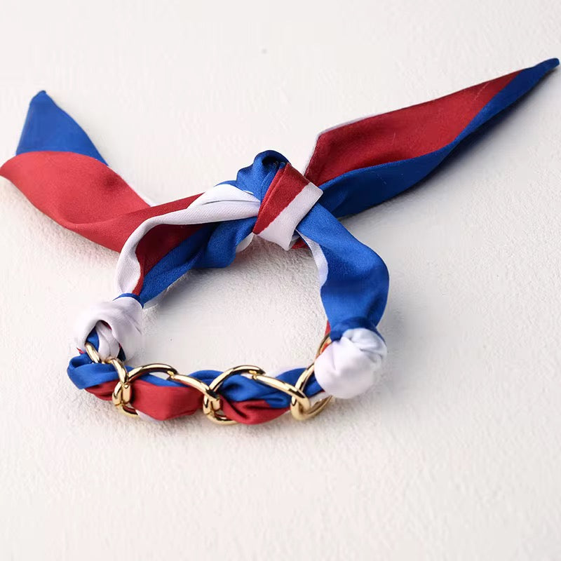 Game Day Scarf Bracelet