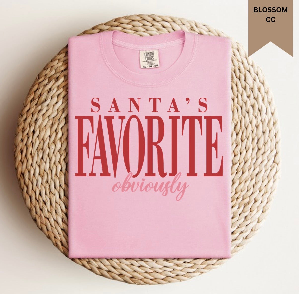 Santa’s Favorite Obviously Tee.