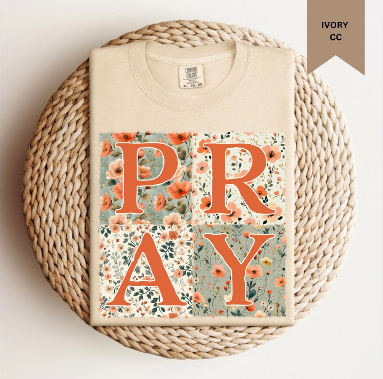 Floral Pray Tee.