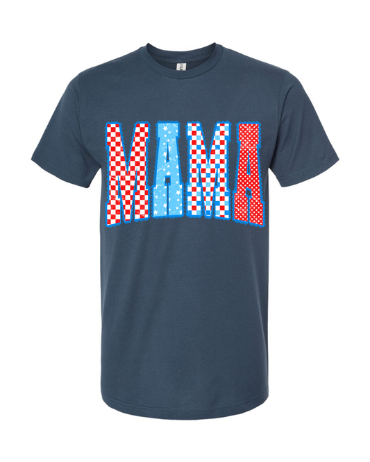 Mama American Multiprint Tee.