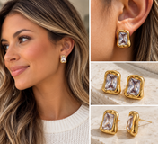 Geometric Pendant Earrings New RTS