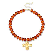 Chunky Cross Necklace
