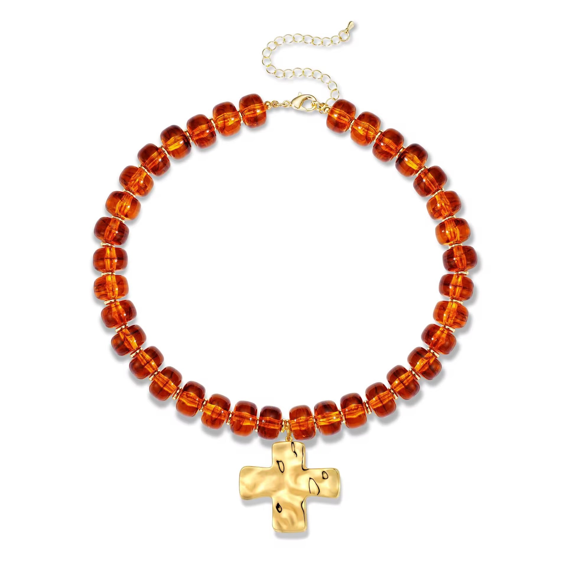 Chunky Cross Necklace