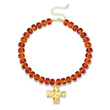 Chunky Cross Necklace RTS