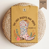 The Lord Guides Our Steps Tee.