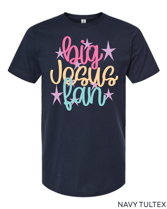 Tultex Big Jesus Fan Tee.