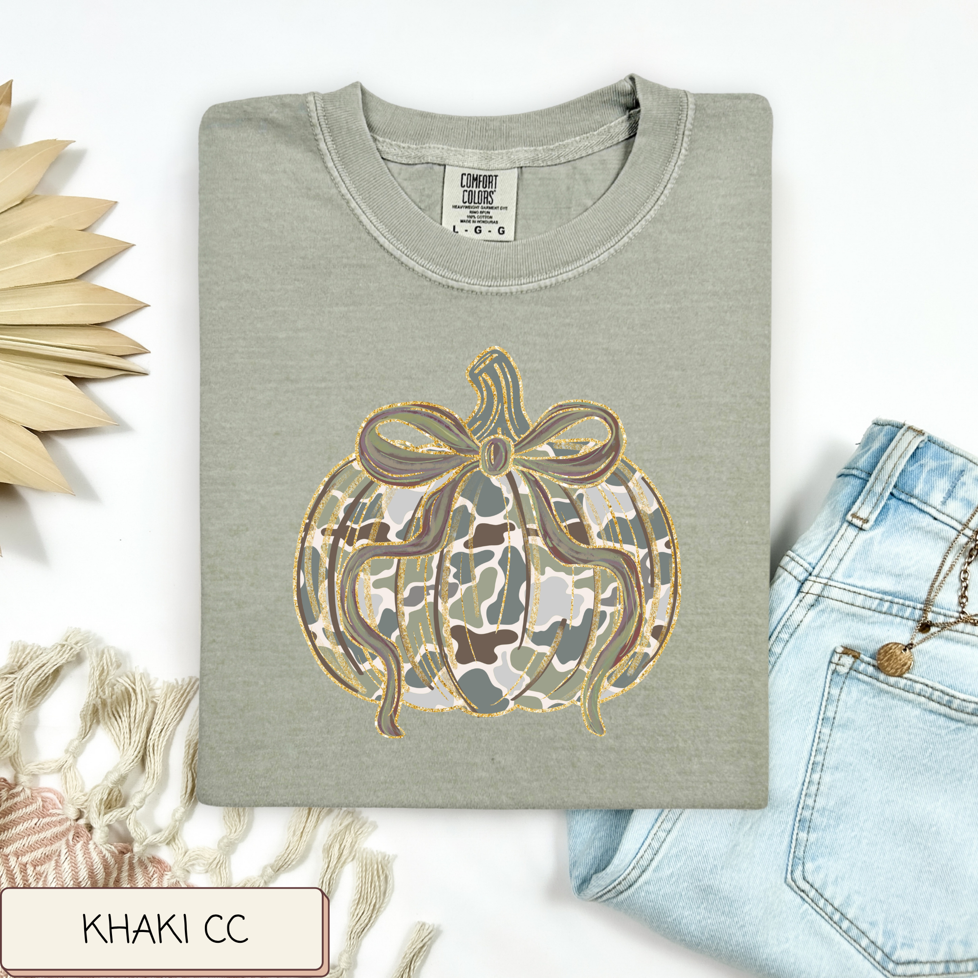 Camo Pumpkin Tee.