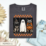 Raccoon Ghost Trio Tee