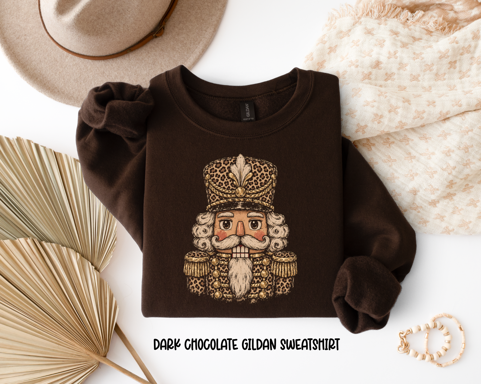 Leopard Nutcracker Sweatshirt.