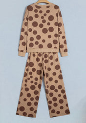 Polka Dot Drawstring Set