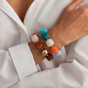 Chunky Stackable Bracelet Set