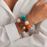 Chunky Stackable Bracelet Set