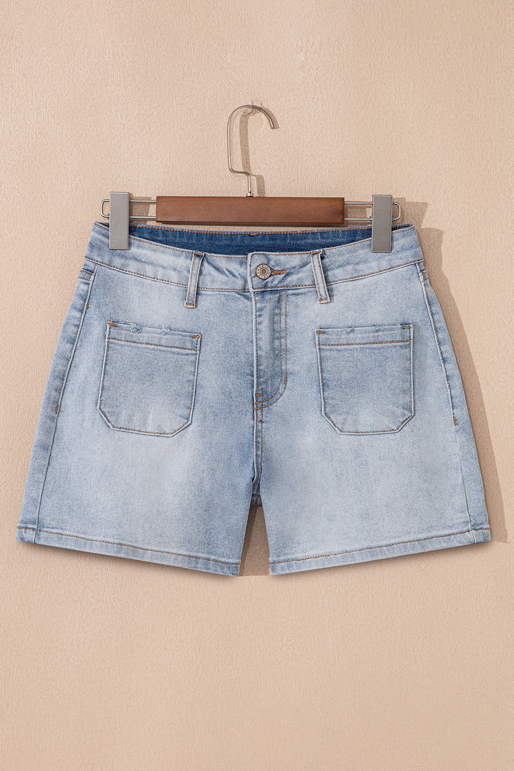 Light Wash High Rise Denim