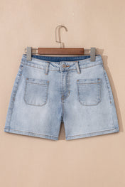Light Wash High Rise Denim