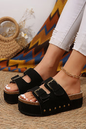 Buckle Platform Sandals RTS