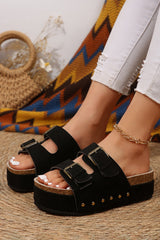 Buckle Platform Sandals RTS