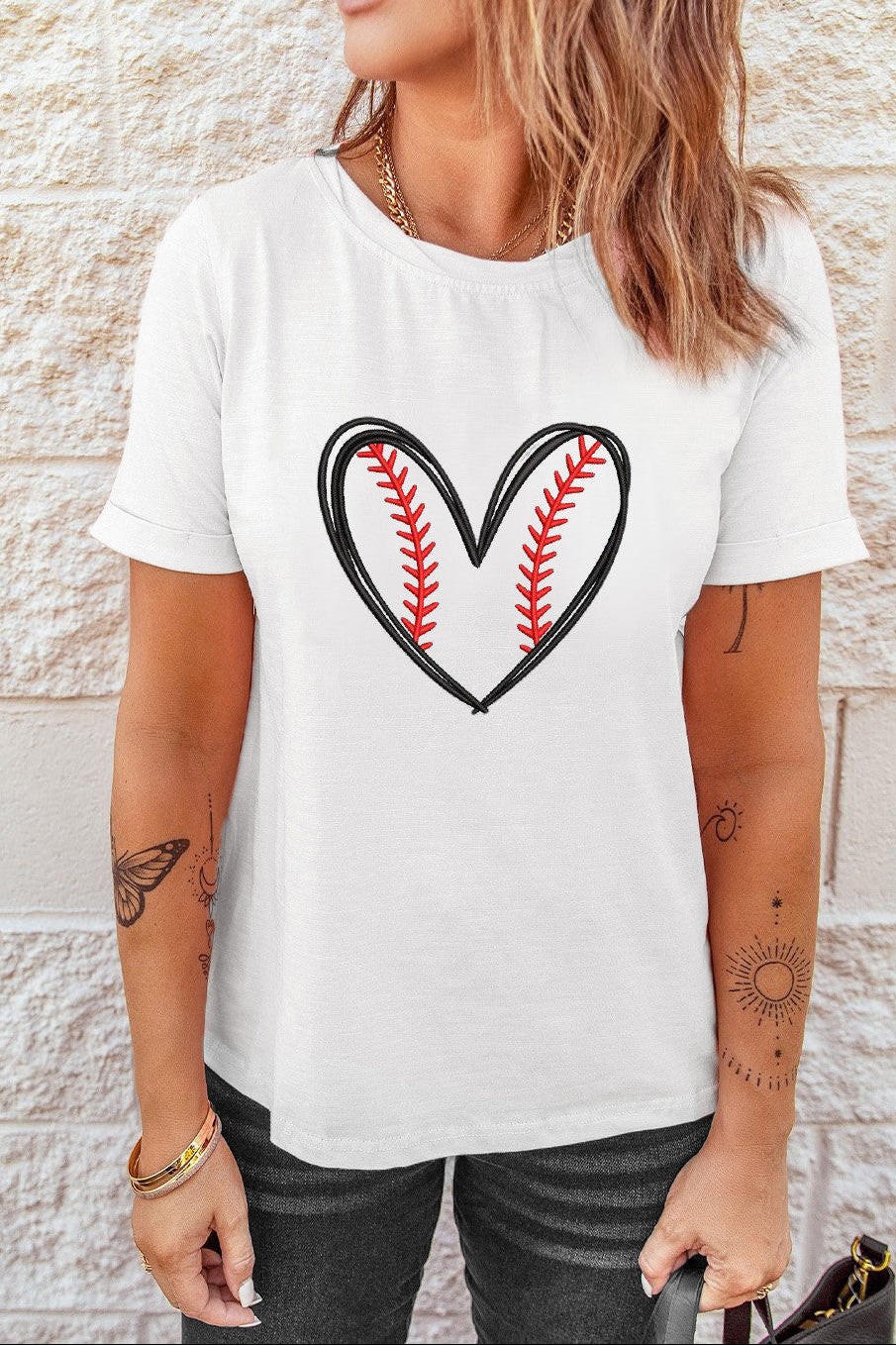 Baseball Heart Top RTS