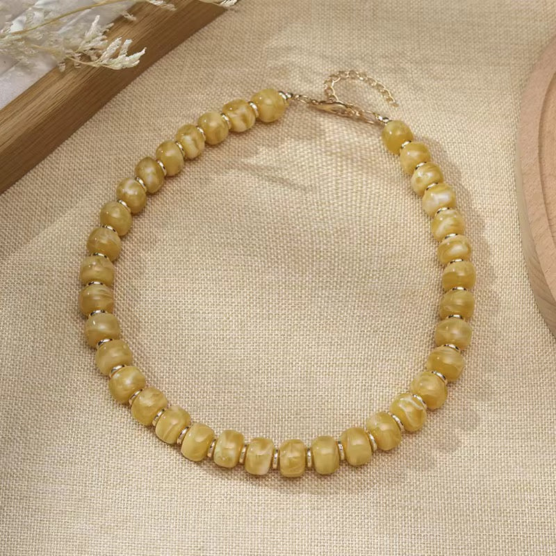 Acrylic Beaded Necklace