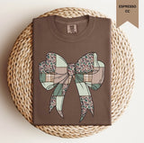Camo Patchwork Bow Tee.