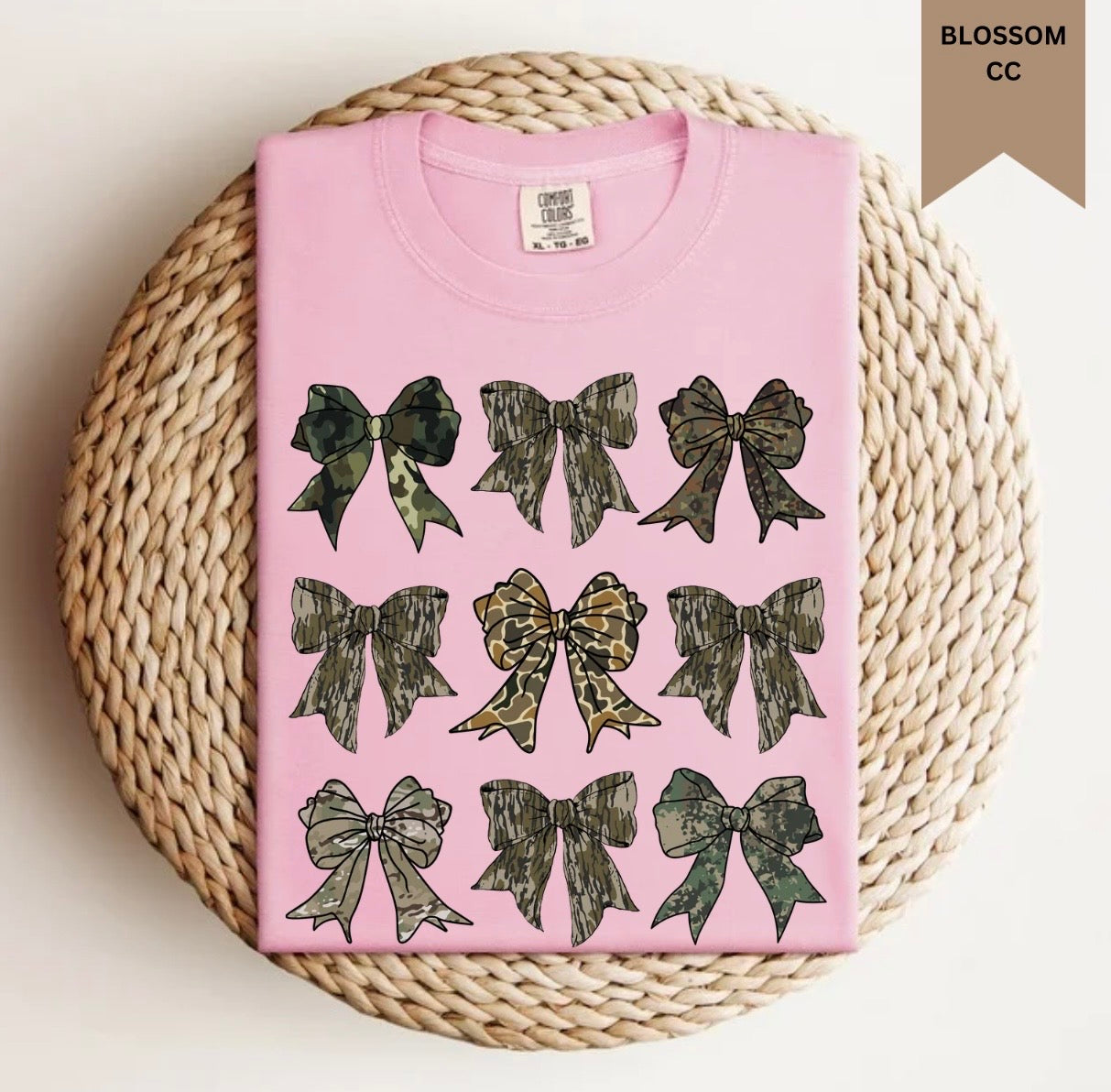 Camo Bows Tee.