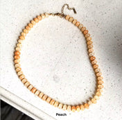 Trendy Stone Colorful Necklace