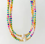 Freshwater Beaded Pearl Necklace