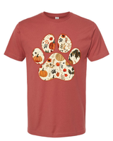 Tultex Paw Print Fall Tee.