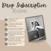 Drop Subscription *MONTHLY*