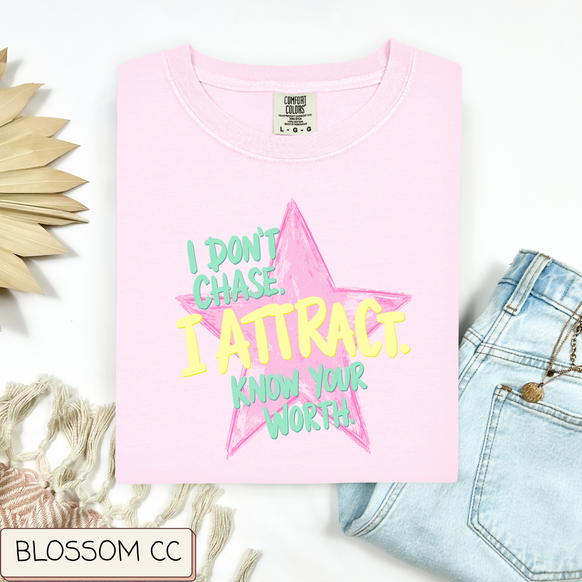 Know Your Worth Star Tee.