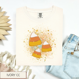 Splatter Candy Corn Tee.