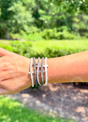 Cross Bracelet Stack RTS