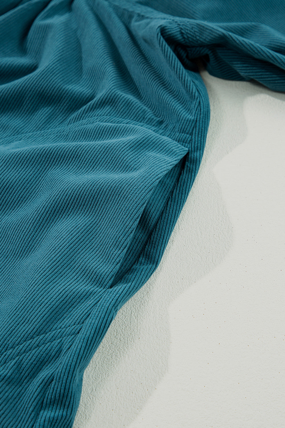 Teal Corduroy Dress