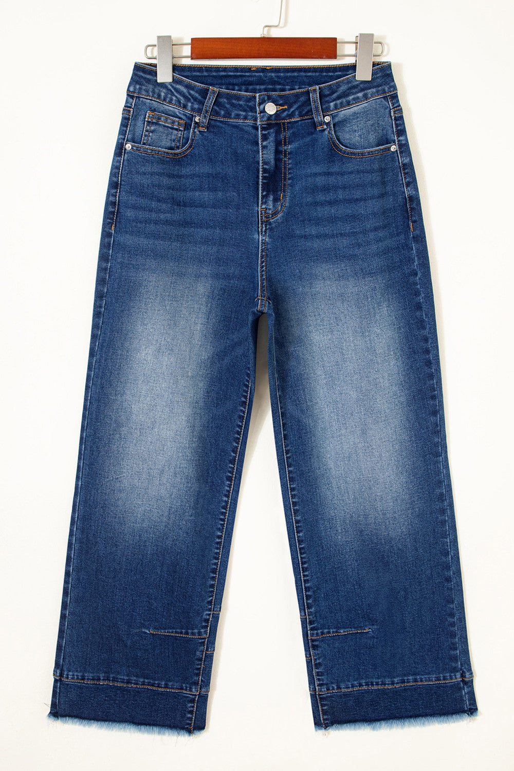 Seam Detail Barrel Jeans