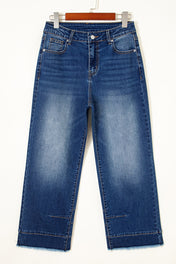 Seam Detail Barrel Jeans