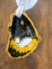 Handmade Oyster Ornament