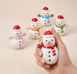 Christmas Crunchy Snowman Squishy Preorder