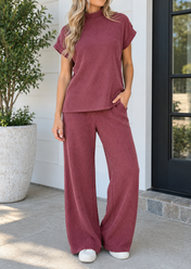 Twisted Ribbed Elastic Set