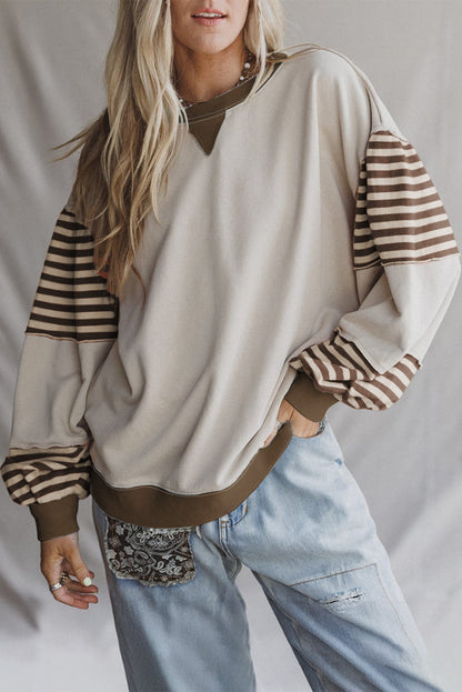 Stripe Colorblock Sweatshirt RTS