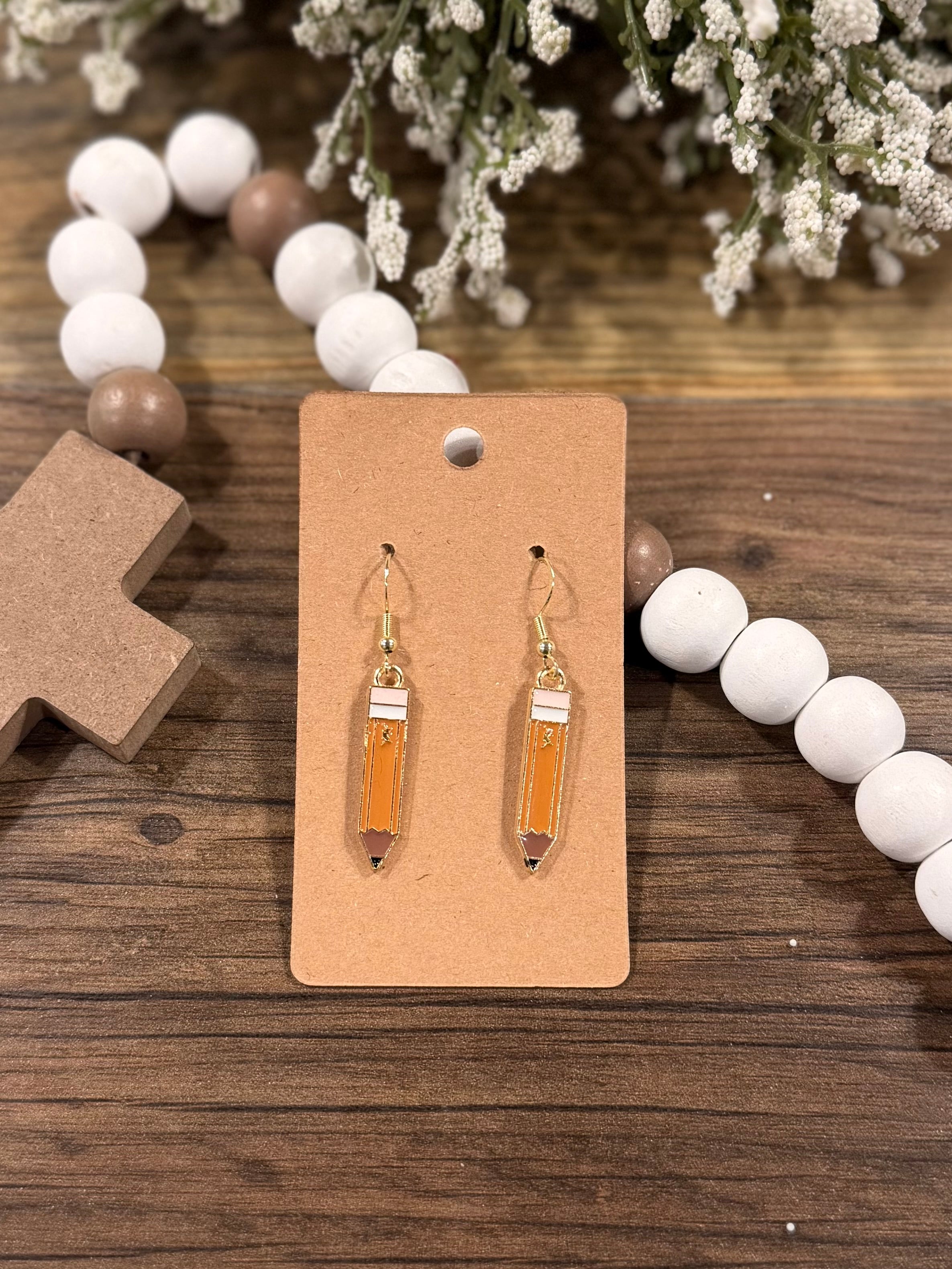 Pencil Earrings