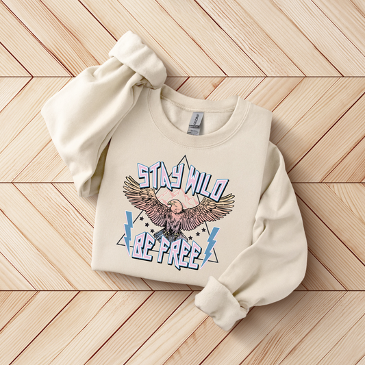 Stay Wild Be Free SWEATSHIRT.