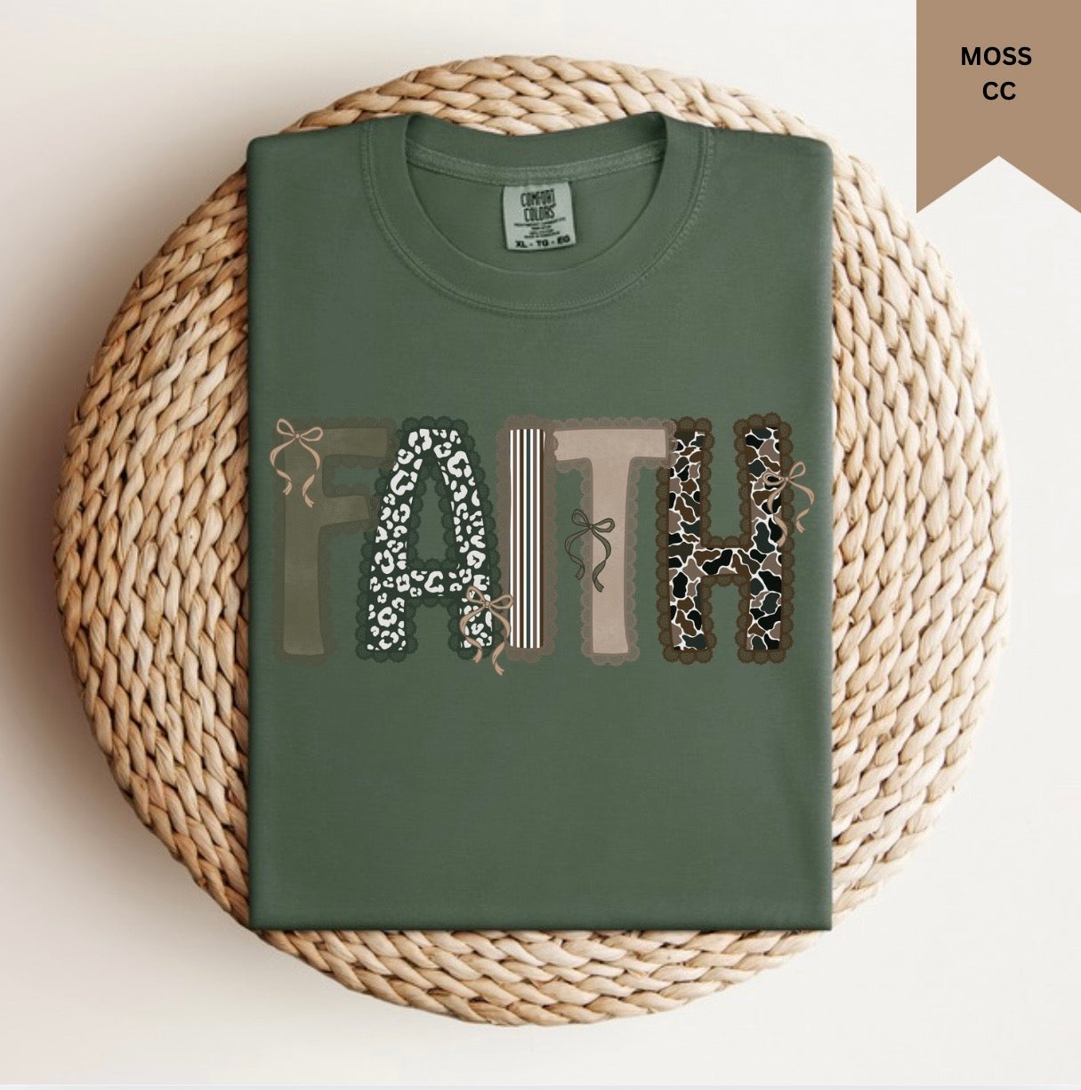 Faith Multiprint Tee.