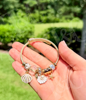 Seashell Charm Bracelet New RTS