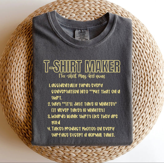 Tshirt Maker Tee.