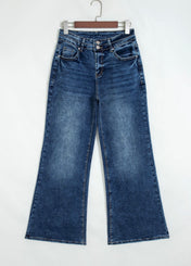 Blue Acid Wash Jeans (Light or Dark Wash)